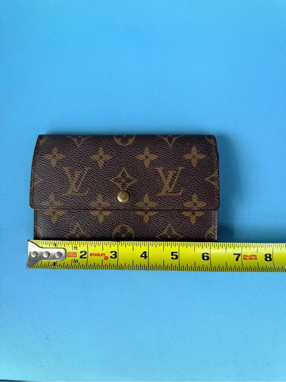 Louis Vuitton Monogram Canvas trifold wallet AUTHENTIC